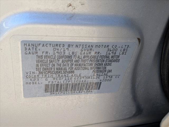 Used 2019 Nissan Kicks SV FWD image 23
