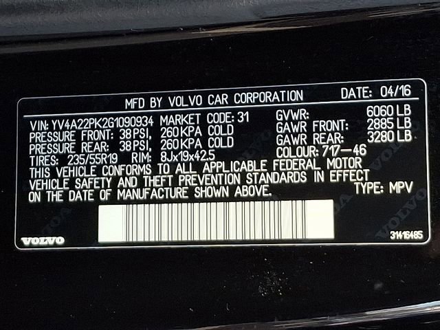 Used 2016 Volvo XC90 T6 Momentum w/ Momentum Plus Package image 30