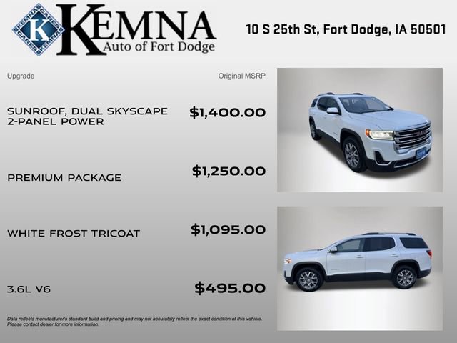 Used 2020 GMC Acadia SLT w/ Premium Package image 4