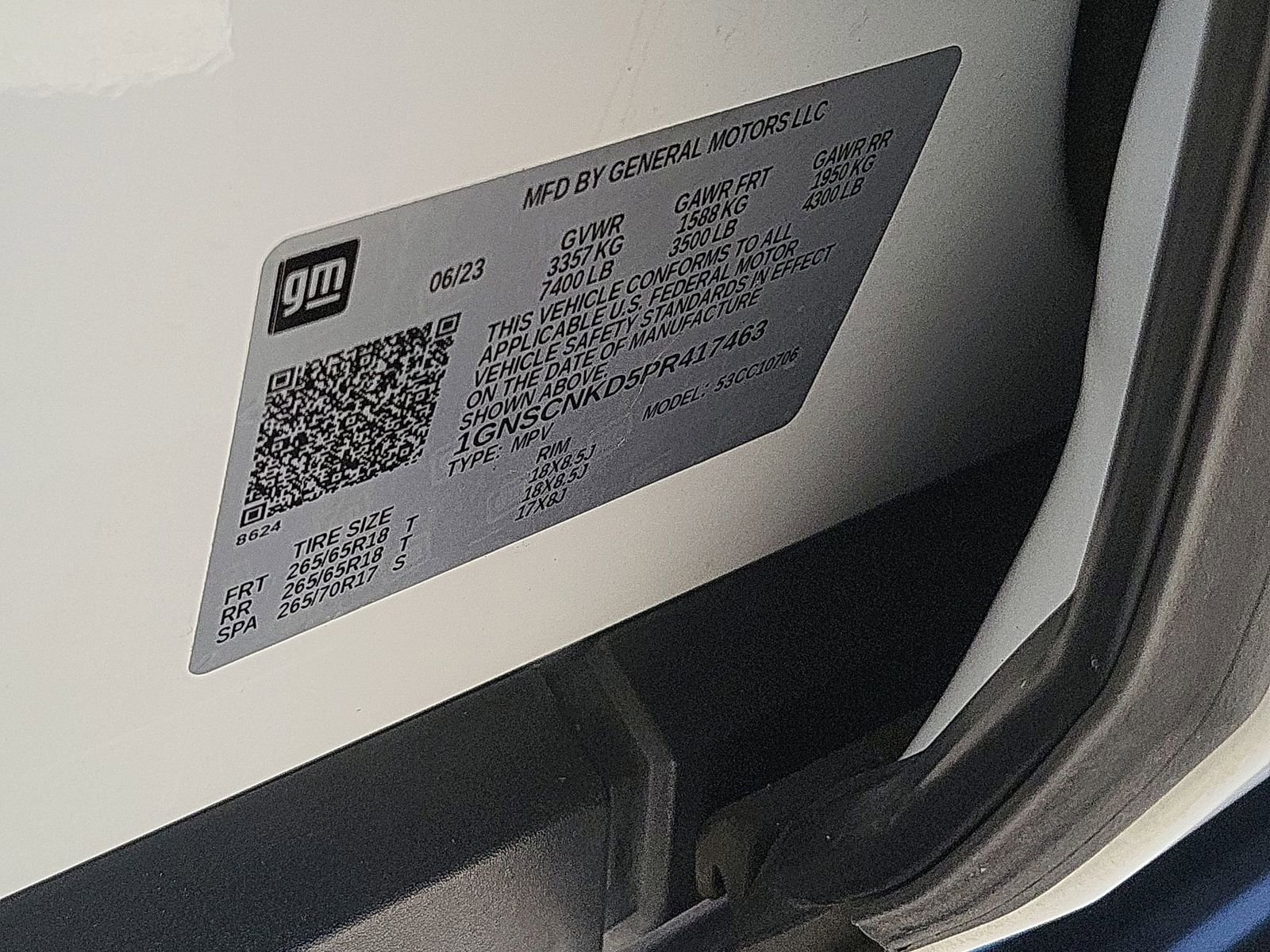 Used 2023 Chevrolet Tahoe LT w/ Luxury Package image 34