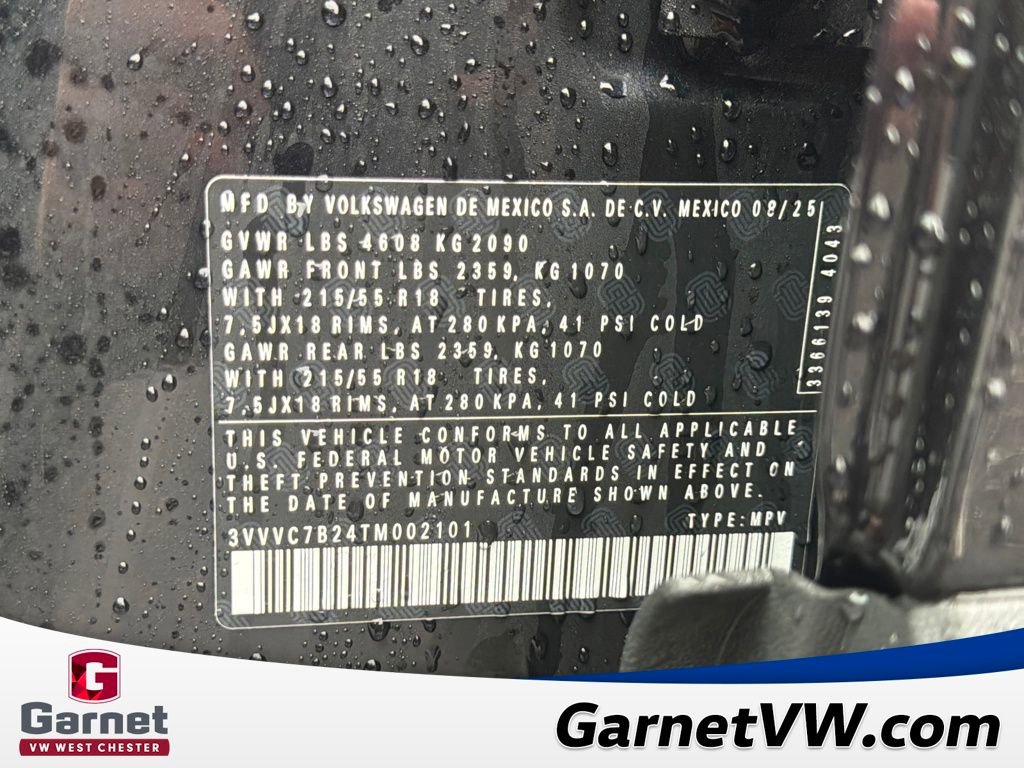 New 2026 Volkswagen Taos SE image 24