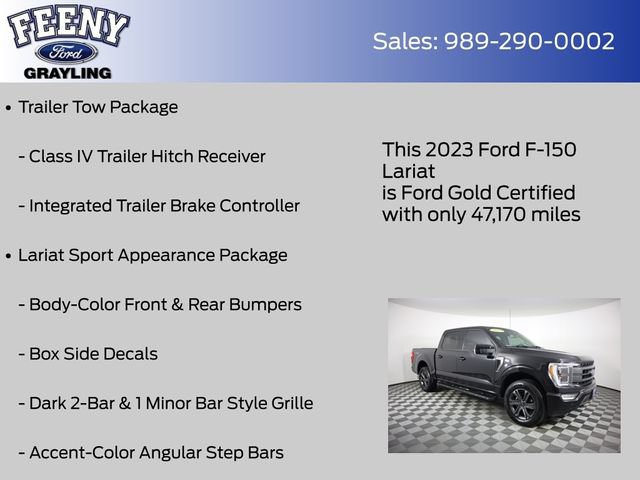 Used 2023 Ford F150 Lariat w/ Equipment Group 502A High AWD/4WD image 20