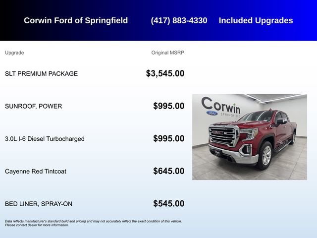 Used 2021 GMC Sierra 1500 SLT w/ SLT Premium Package image 5