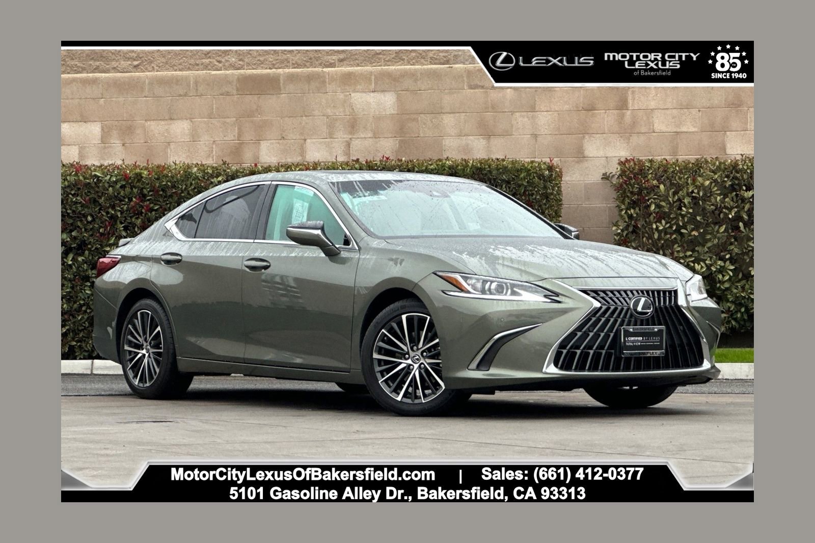 Certified 2023 Lexus ES 300h w/ Premium Package