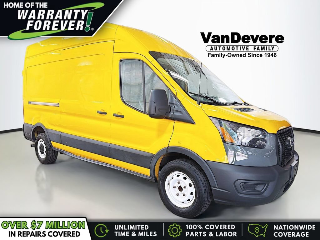 Used 2021 Ford Transit 250 148 High Roof w/ Load Area Protection Package RWD video 1