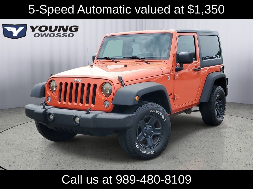 Used 2015 Jeep Wrangler Sport w/ Trailer Tow Group AWD/4WD image 1