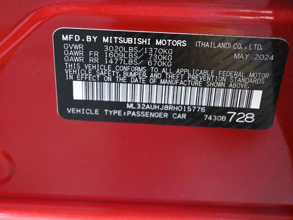Used 2024 Mitsubishi Mirage ES image 15