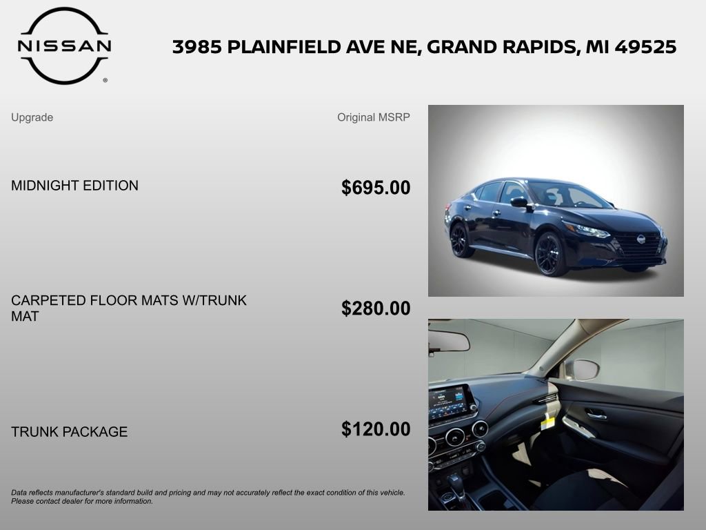 New 2025 Nissan Sentra SR w/ Midnight Edition image 6