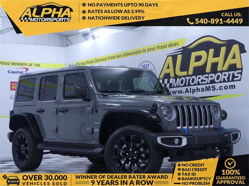 Used 2022 Jeep Wrangler Unlimited Sahara image 1