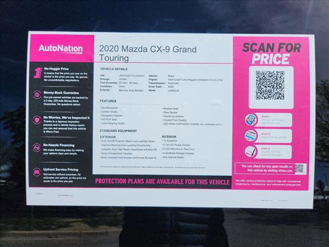 Used 2020 MAZDA CX-9 Grand Touring AWD/4WD image 26