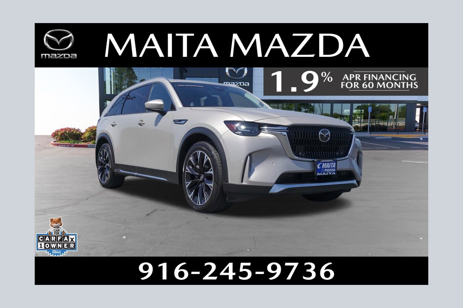 Certified 2024 MAZDA CX-90 Plug-In Hybrid w/ Premium Pkg