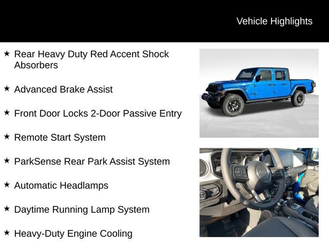 New 2026 Jeep Gladiator Sport AWD/4WD image 15