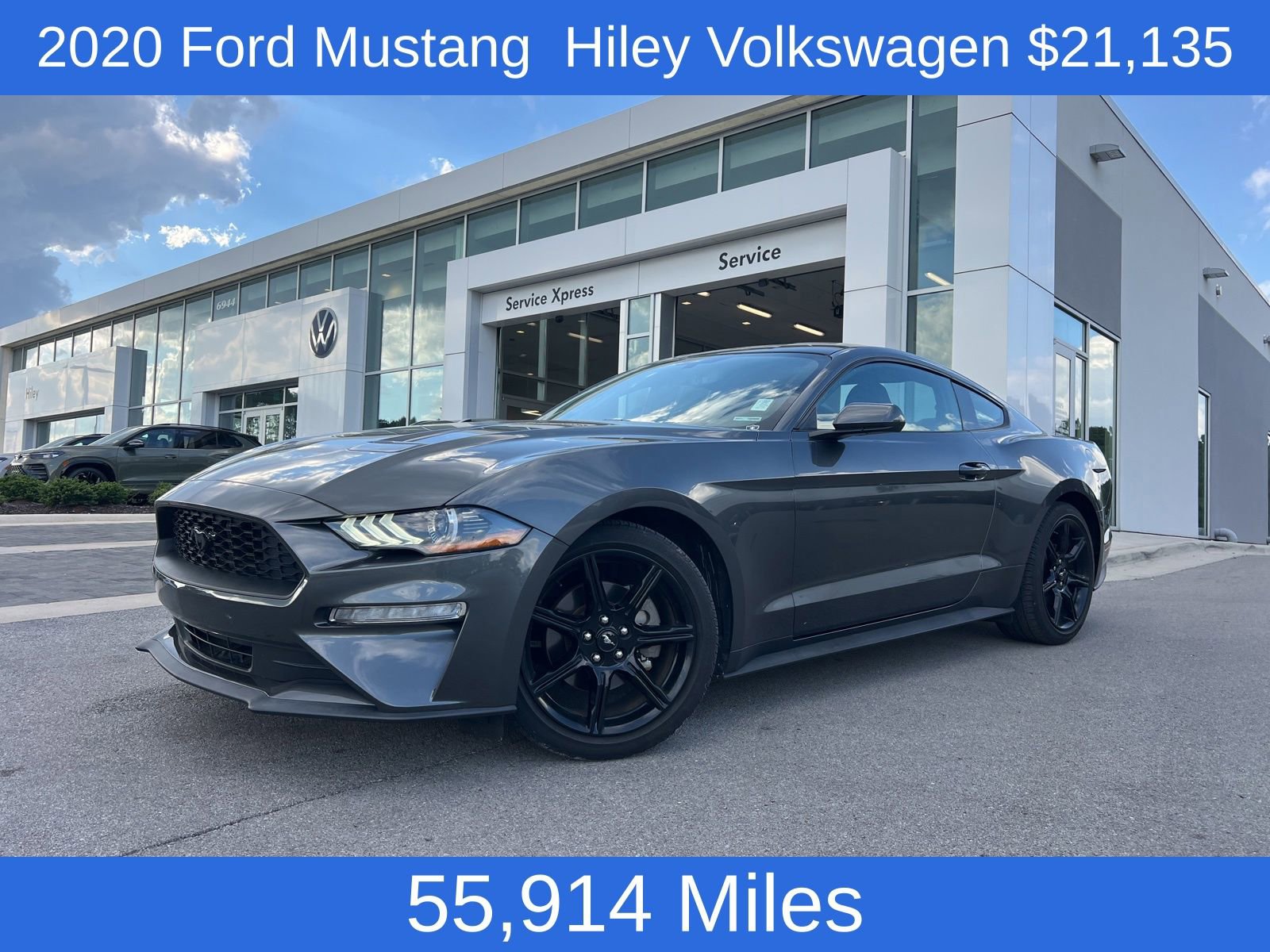 Used 2020 Ford Mustang Coupe w/ Equipment Group 101A RWD image 1