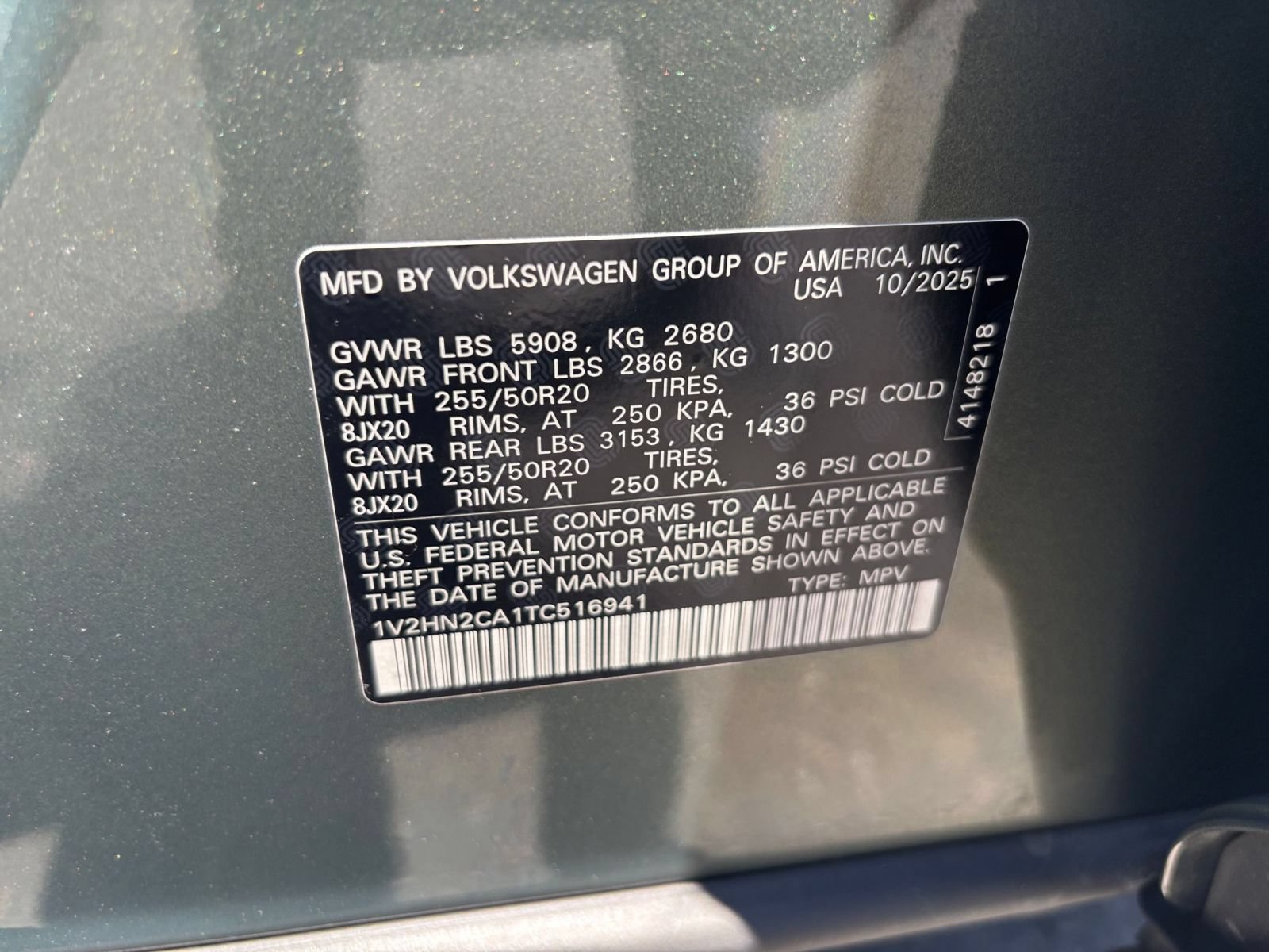 Used 2026 Volkswagen Atlas SE AWD/4WD image 32