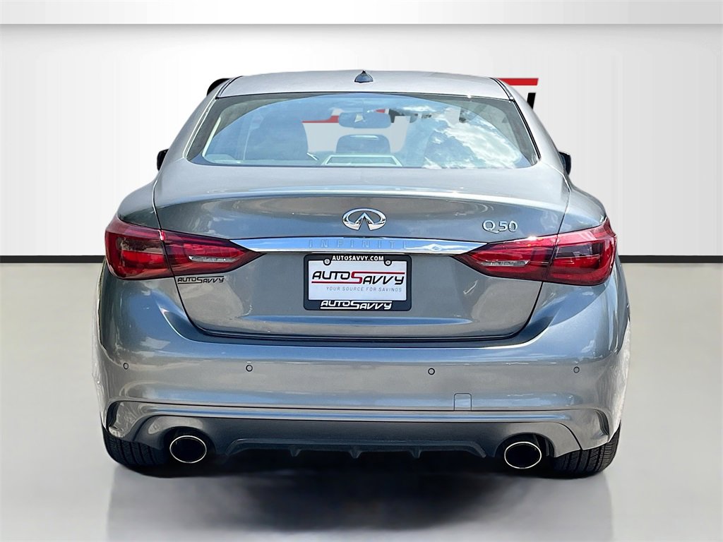 Used 2023 INFINITI Q50 Luxe w/ Cargo Package image 6