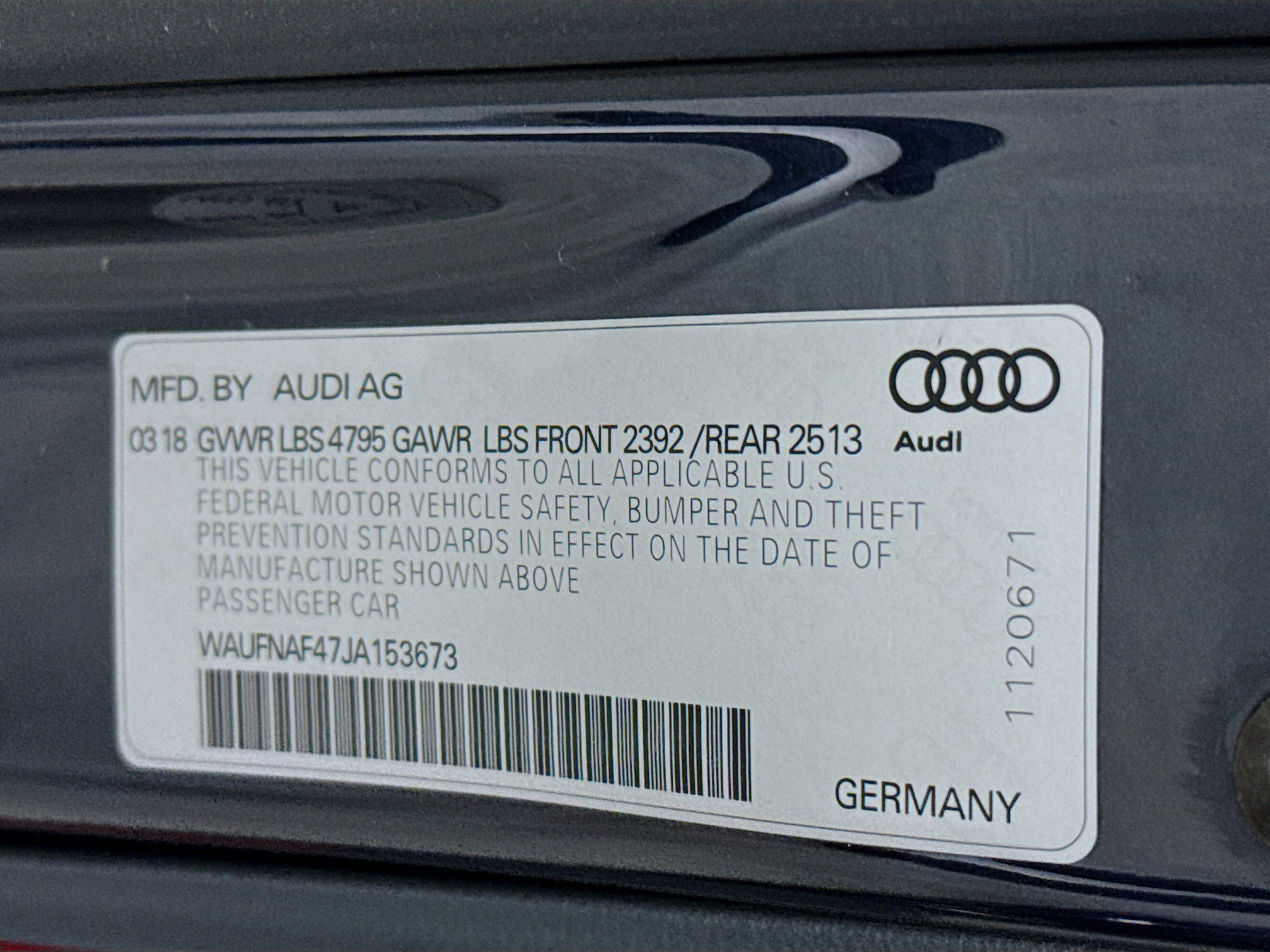 Used 2018 Audi A4 2.0T Prestige w/ Prestige Package image 31