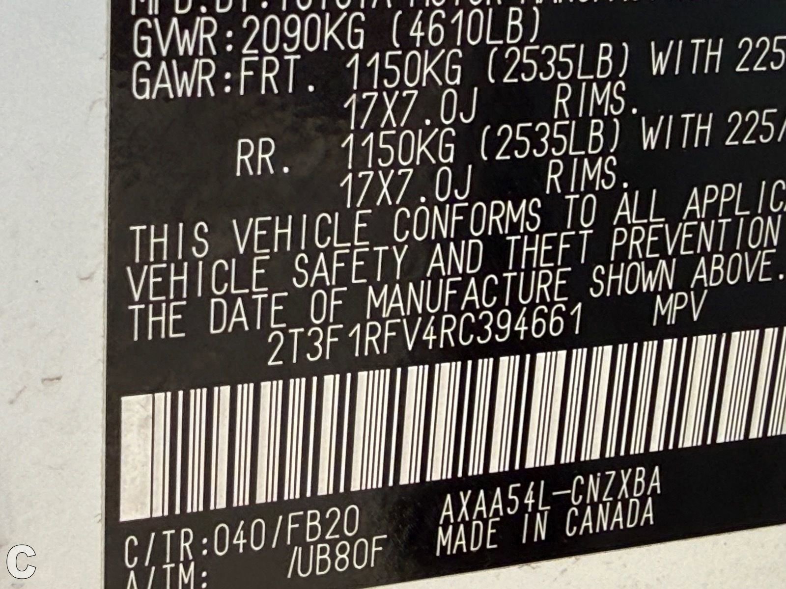 Used 2024 Toyota RAV4 LE image 30