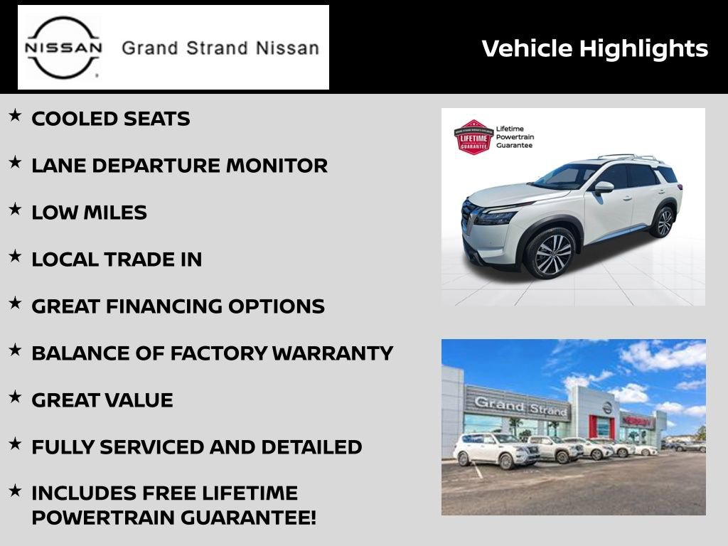 Used 2025 Nissan Pathfinder Platinum w/ Cargo Package image 6