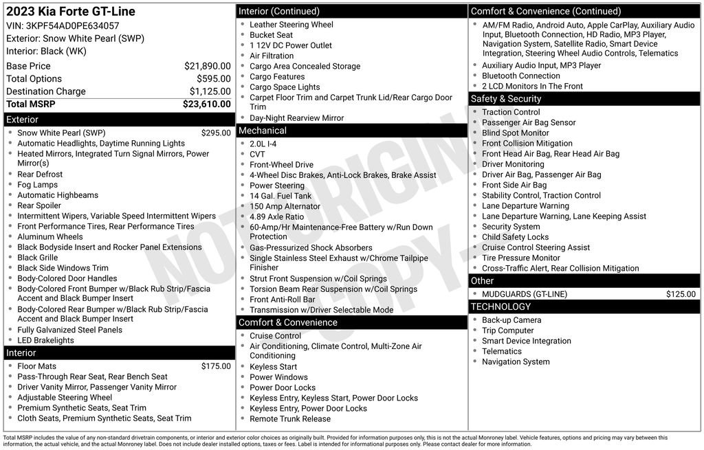 Used 2023 Kia Forte GT-Line image 4