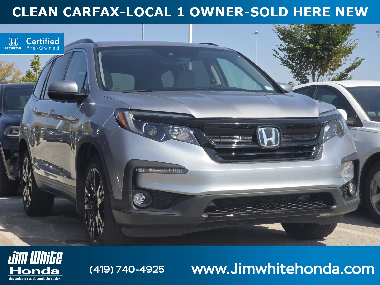 Certified 2022 Honda Pilot Special Edition