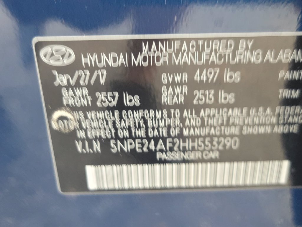 Used 2017 Hyundai Sonata SE FWD image 35