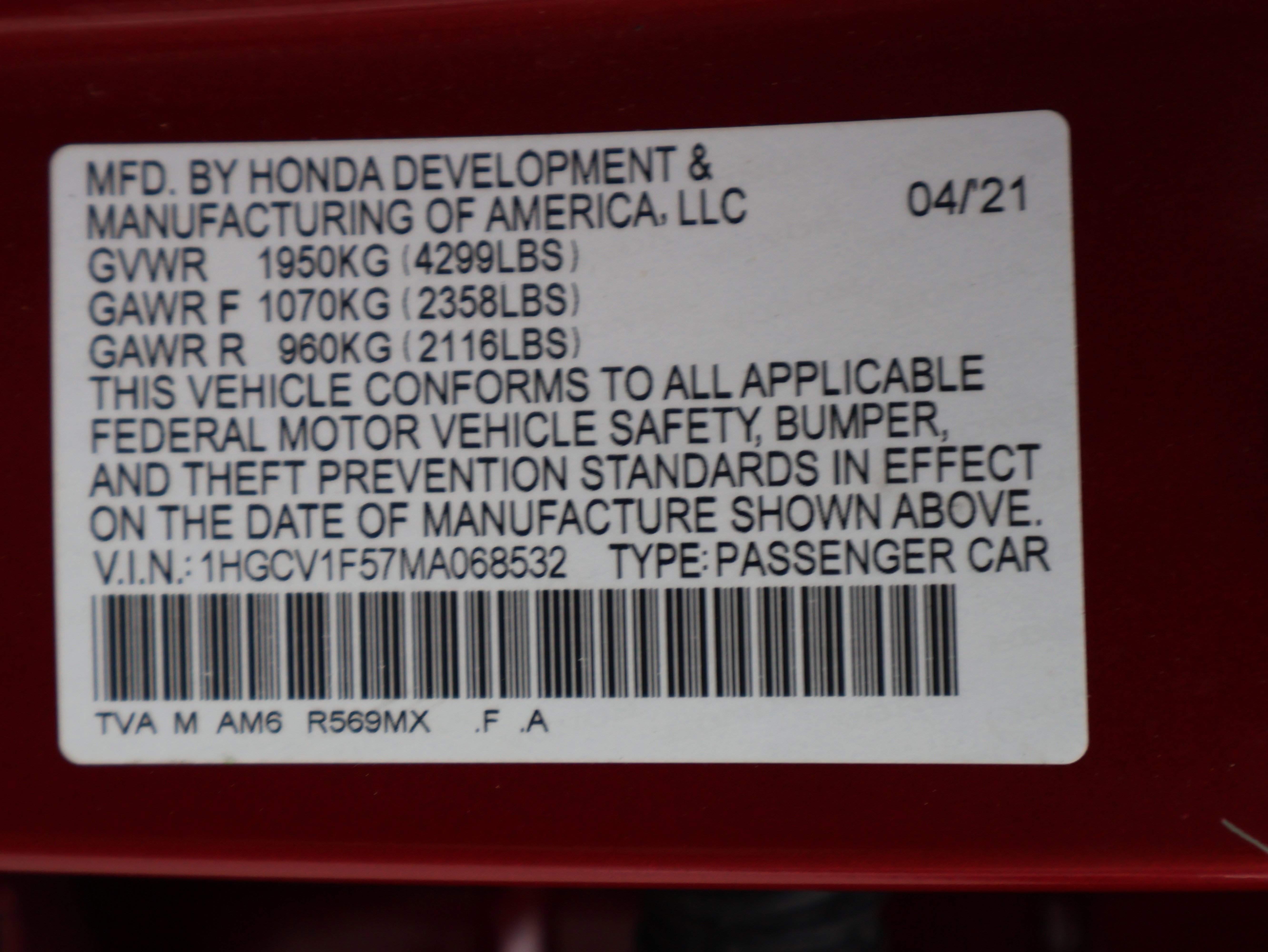 Used 2021 Honda Accord EX-L image 45