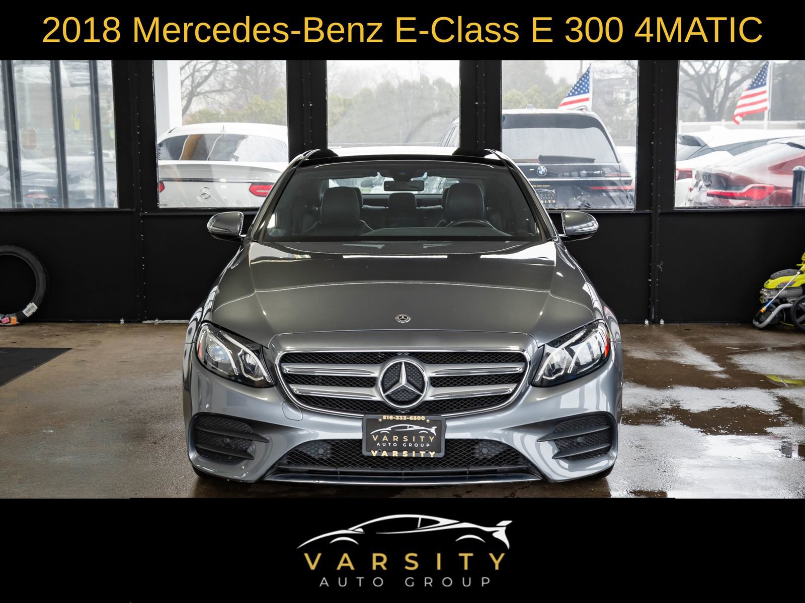 Used 2018 Mercedes-Benz E 300 4MATIC w/ Premium 1 Package image 2
