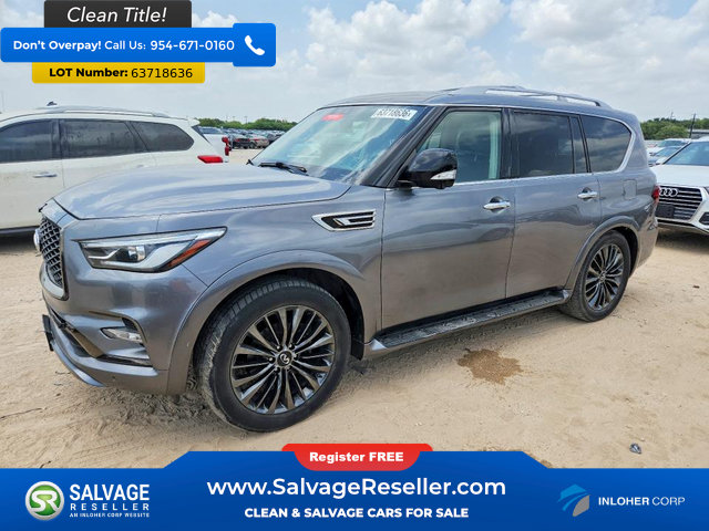 Used 2021 INFINITI QX80 Premium Select w/ Cargo Package
