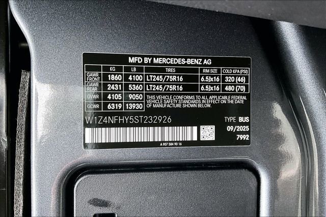 New 2025 Mercedes-Benz Sprinter 2500 image 16