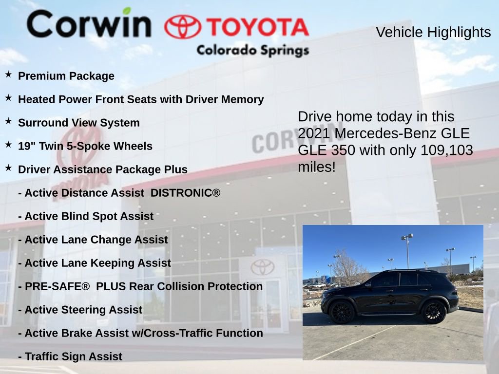 Used 2021 Mercedes-Benz GLE 350 image 6