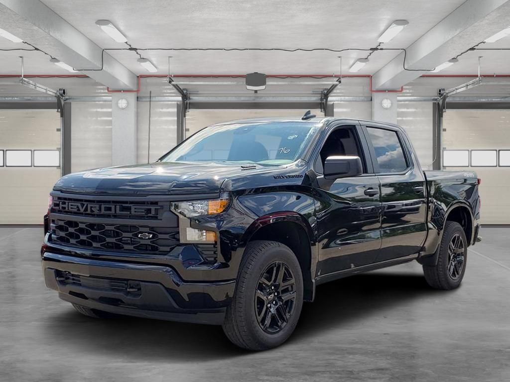New 2026 Chevrolet Silverado 1500 Custom w/ LPO, Dark Essentials Package AWD/4WD image 8