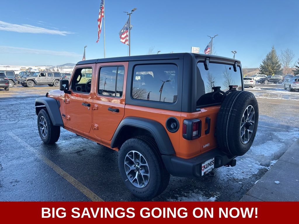 New 2025 Jeep Wrangler Unlimited Sport AWD/4WD image 8