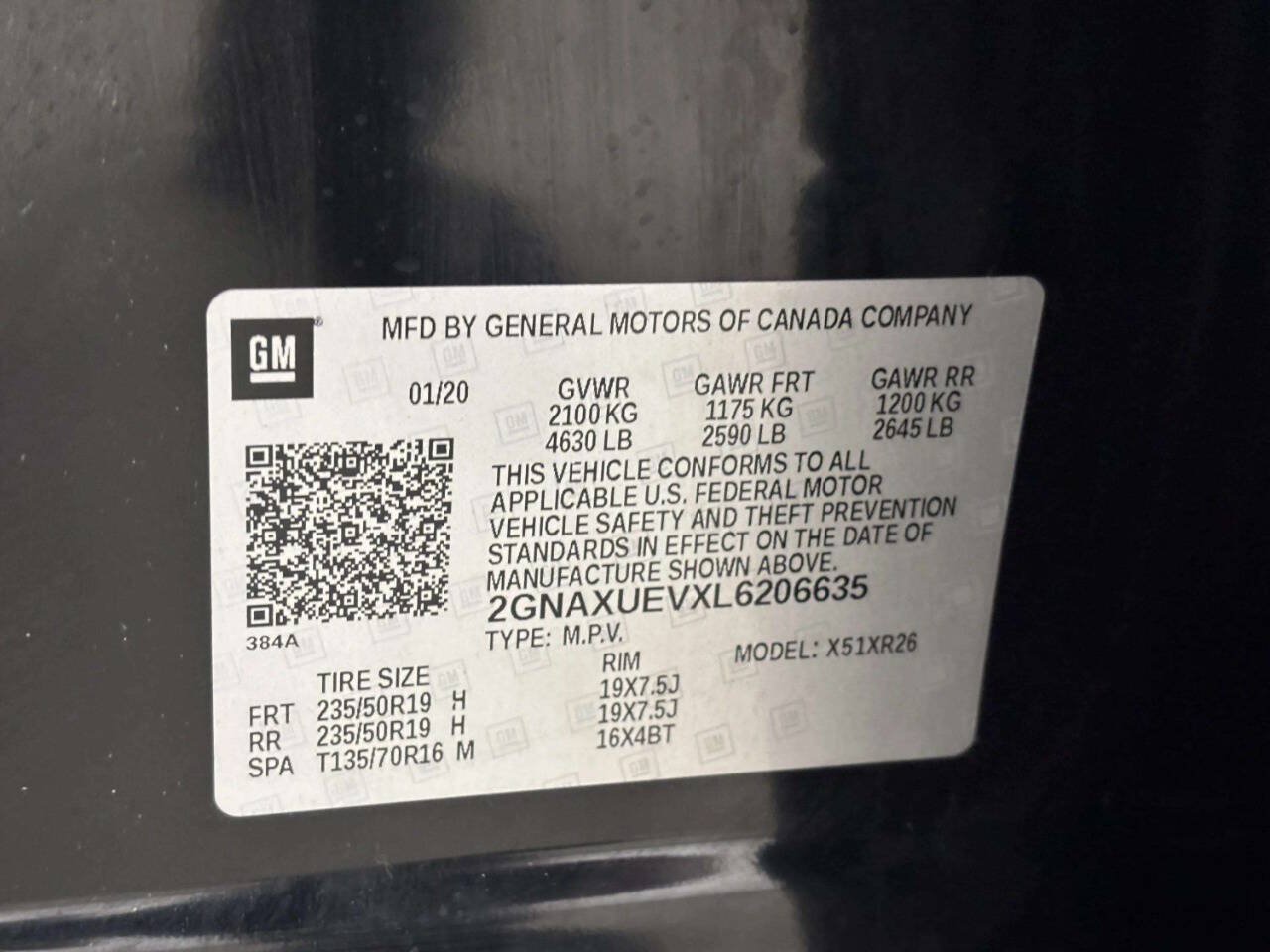 Used 2020 Chevrolet Equinox LT w/ Midnight Edition AWD/4WD image 42