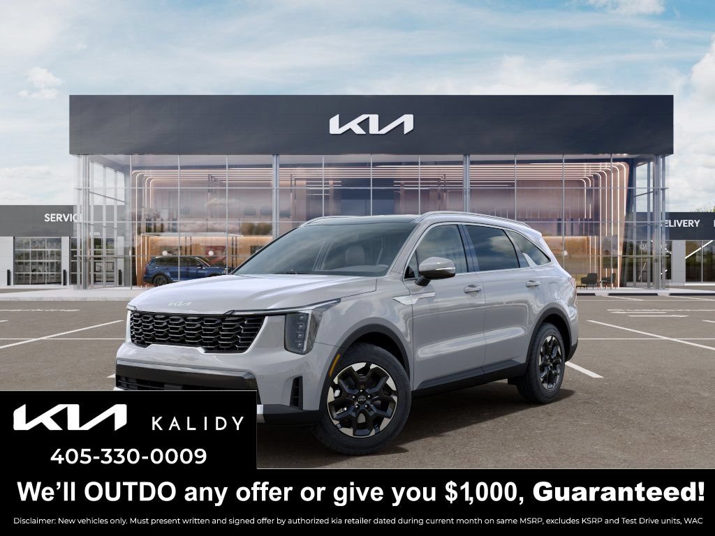 New 2026 Kia Sorento S w/ S Panoramic Sunroof Package