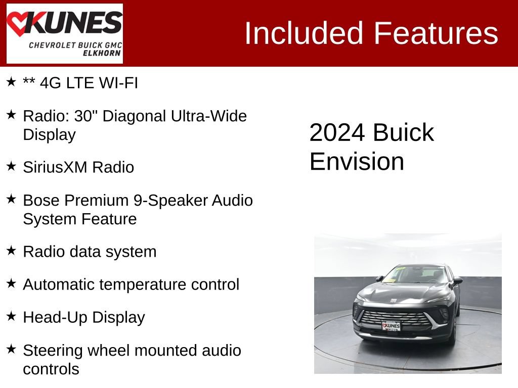 Used 2024 Buick Envision Preferred AWD/4WD image 3
