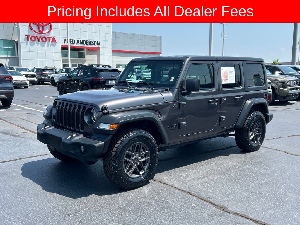Used 2024 Jeep Wrangler Unlimited Sport AWD/4WD image 1