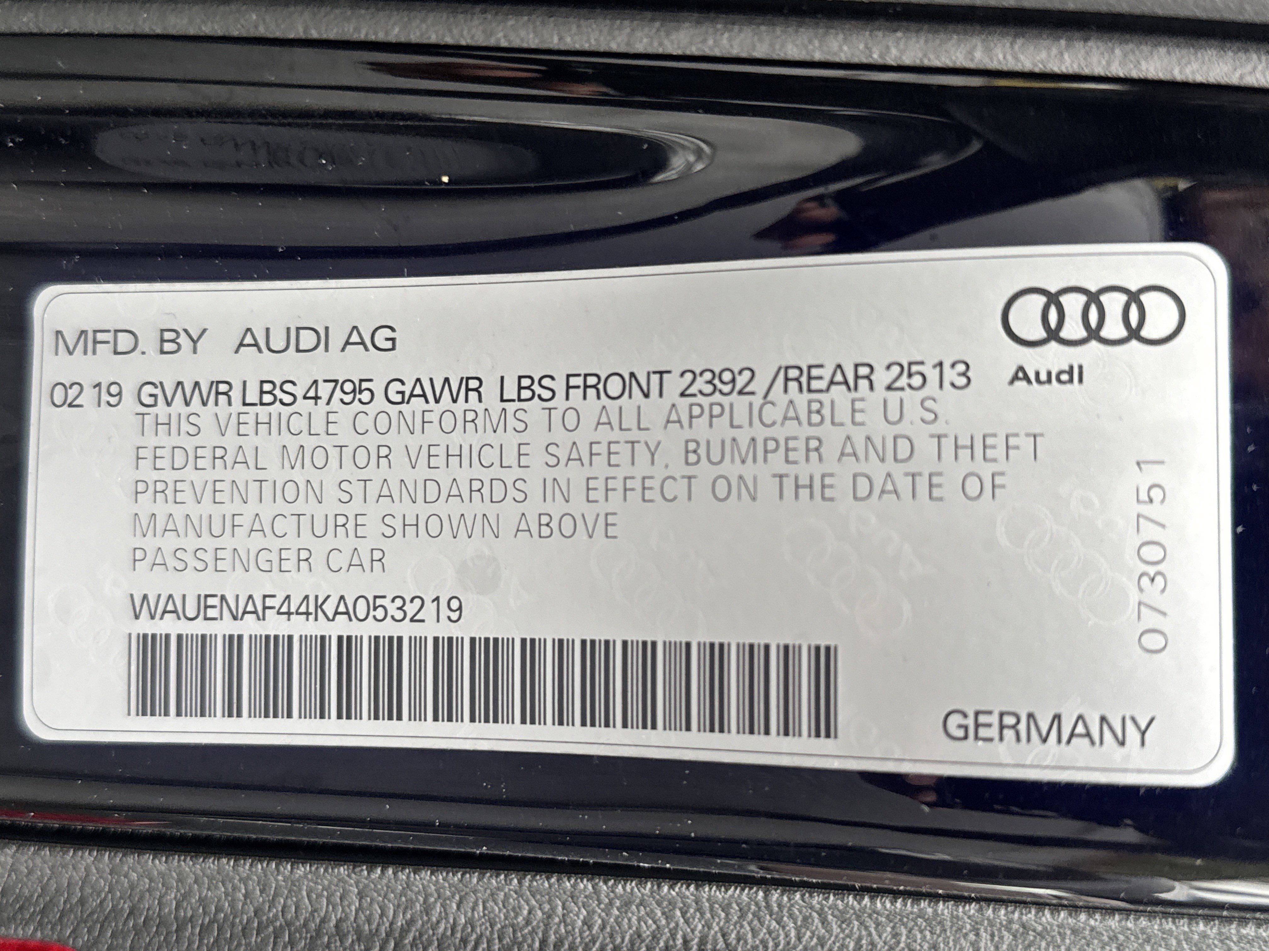 Used 2019 Audi A4 2.0T Premium Plus w/ Premium Plus Package image 34