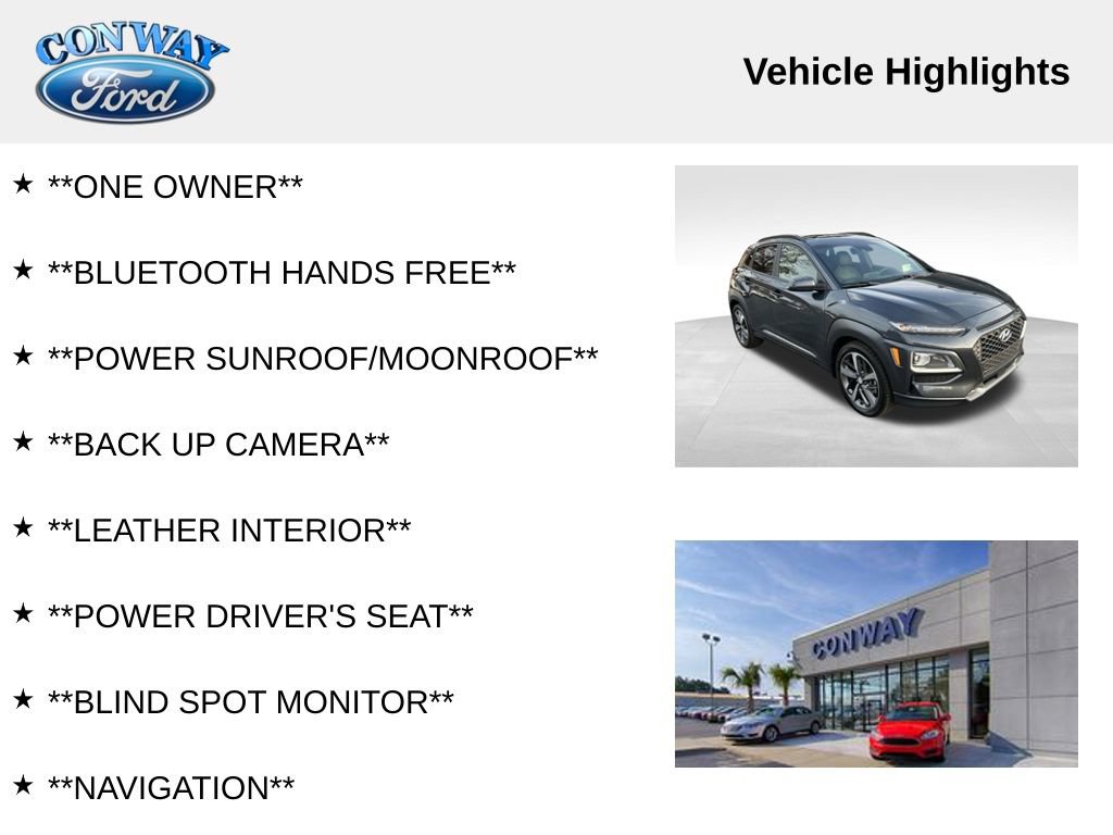 Used 2019 Hyundai Kona Ultimate image 4