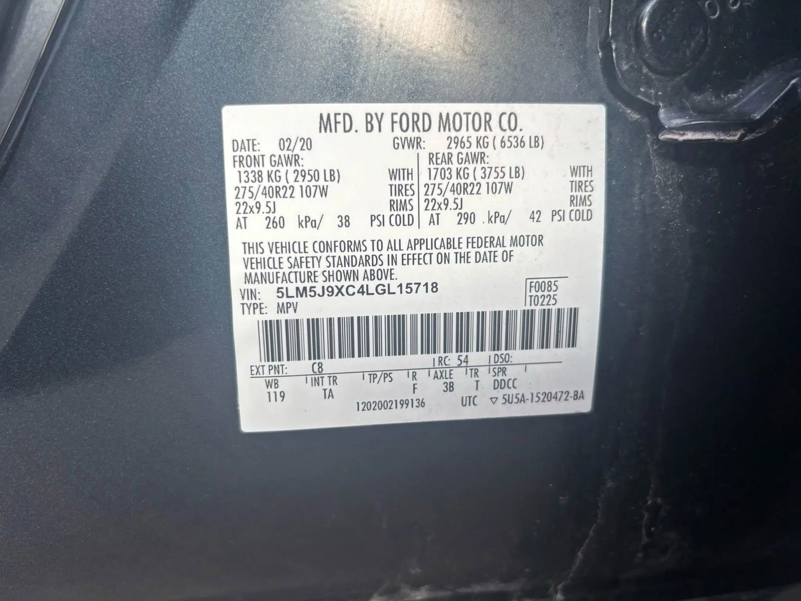 Used 2020 Lincoln Aviator Black Label image 26