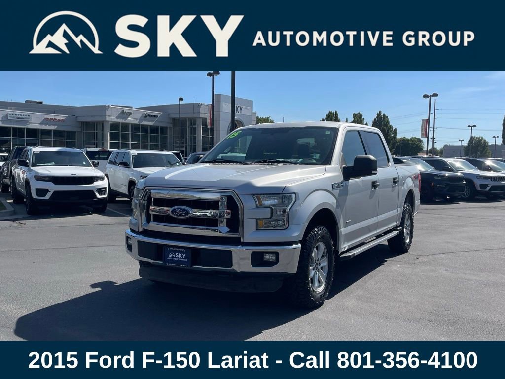 Used 2015 Ford F150 XLT w/ Equipment Group 301A Mid image 2