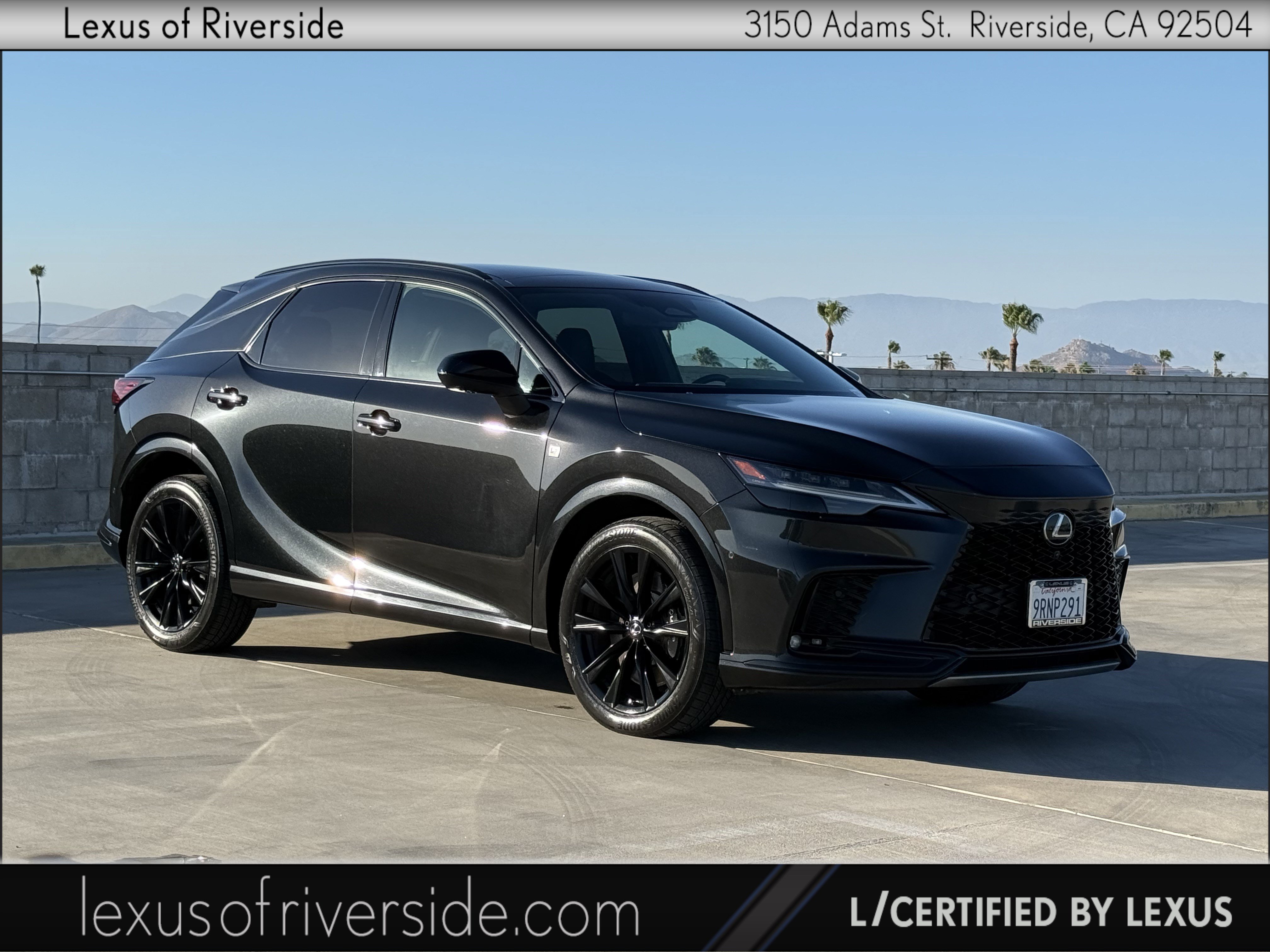 Certified 2025 Lexus RX 500h F Sport