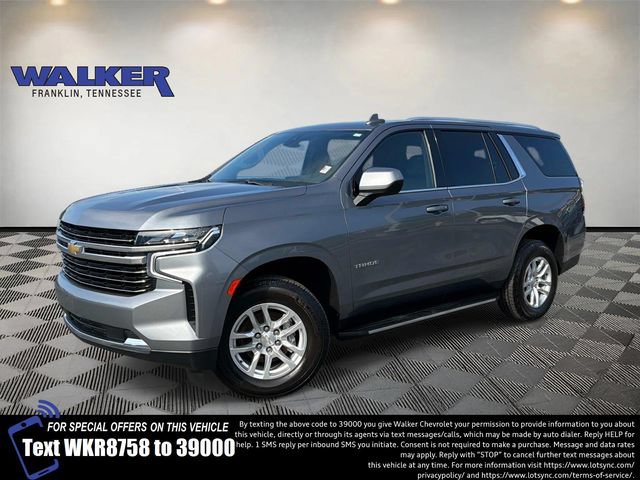 Used 2021 Chevrolet Tahoe LT