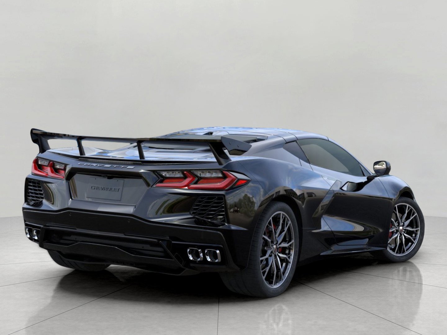 New 2026 Chevrolet Corvette Stingray Preferred Cpe w/ Chrome Exterior Badge Package RWD image 4