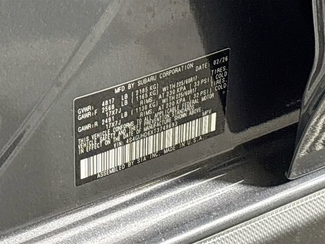 New 2026 Subaru Crosstrek 2.0i Premium image 32