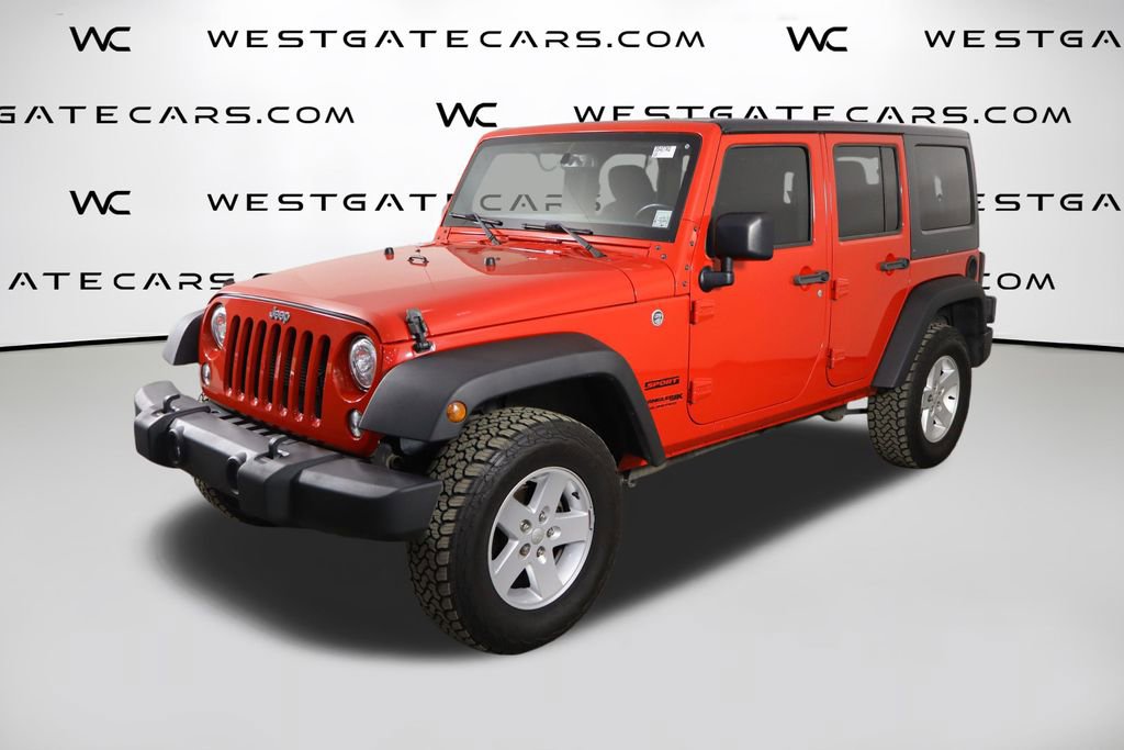 Used 2018 Jeep Wrangler Unlimited Sport S AWD/4WD image 1