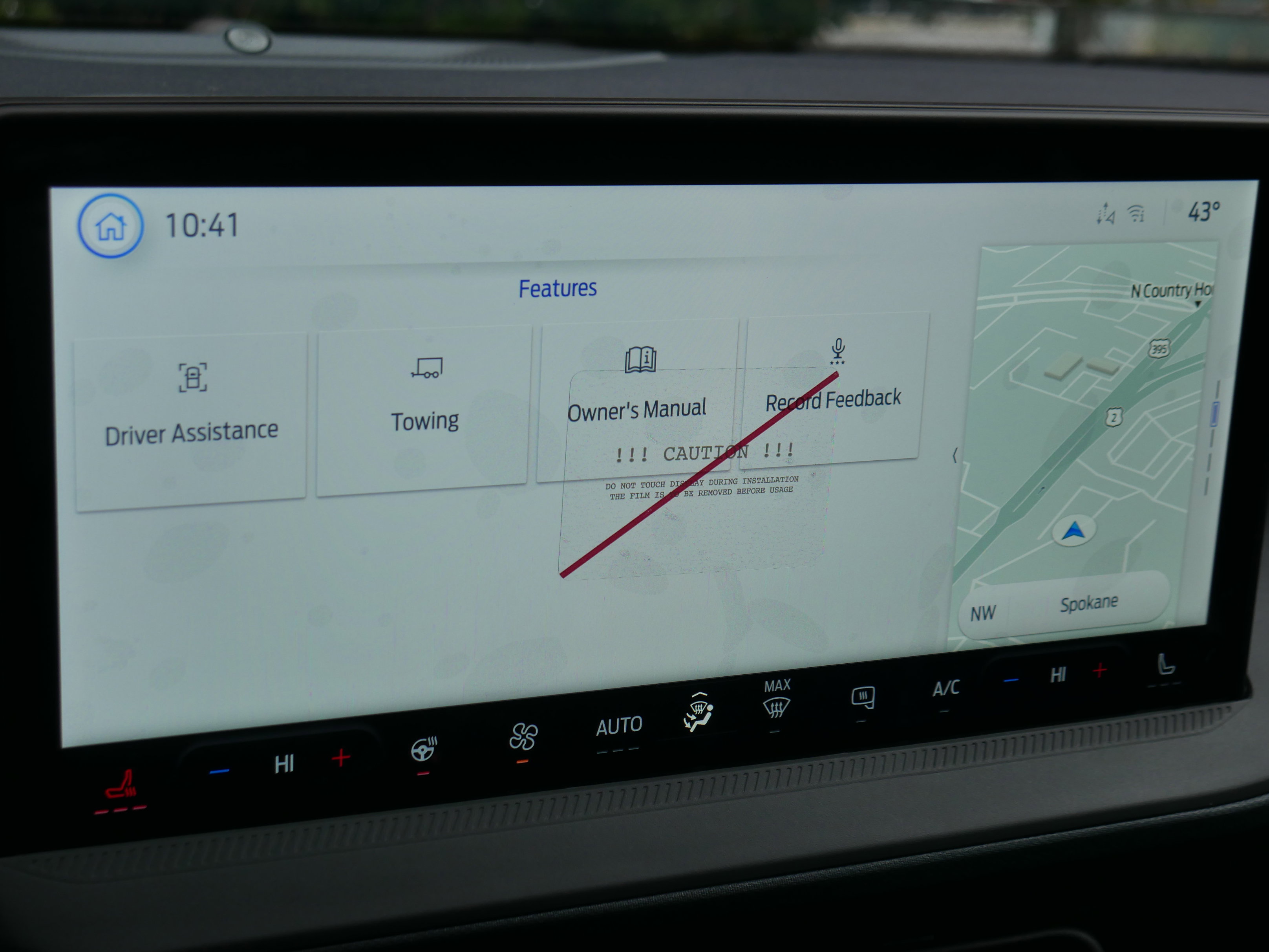 New 2025 Ford Maverick Lariat w/ Black Appearance Package image 12