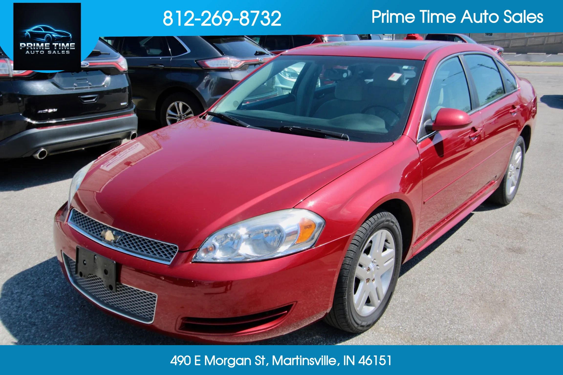 Used 2015 Chevrolet Impala LT w/ LT Sunroof Package image 2