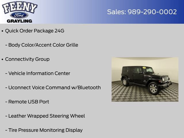 Used 2016 Jeep Wrangler Unlimited Sahara w/ Max Tow Package image 8