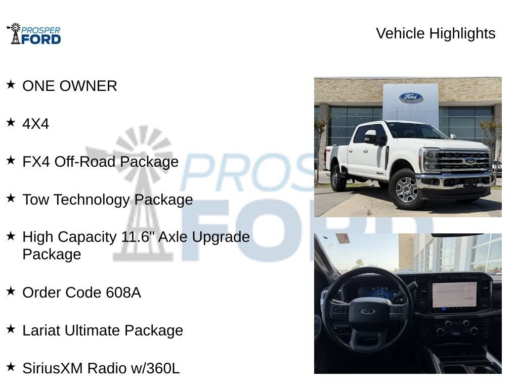 Used 2023 Ford F250 Lariat w/ Lariat Ultimate Package AWD/4WD image 5