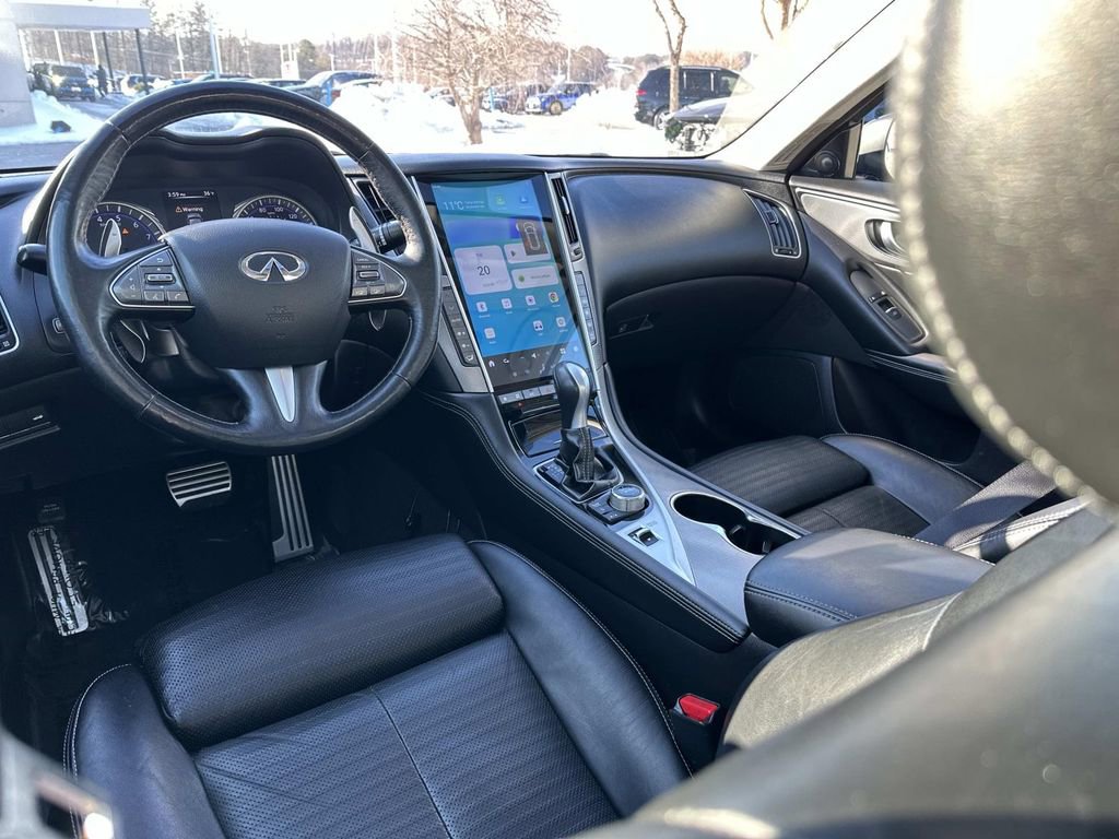 Used 2016 INFINITI Q50 Red Sport 400 image 10